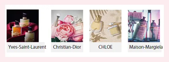 Yves-Saint-Laurent Christian-Dior CHLOE Maison-Margiela