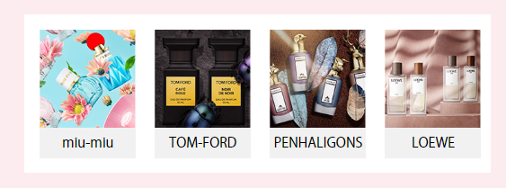 miu-miu TOM-FORD PENHALIGONS LOEWE
